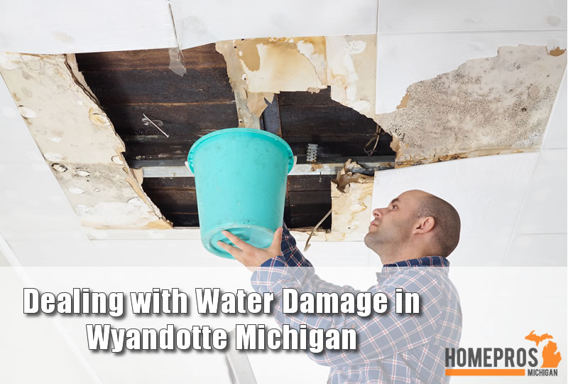 Dealing with Water Damage in Wyandotte Michigan